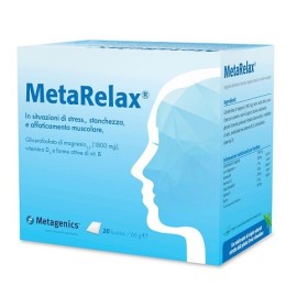 Metarelax Nuova Formula Integratore Stress e Tensione Muscolare 20 Bustine Metarelax Nuova Formula Integratore Stress e Tensione Muscolare 20 Bustine