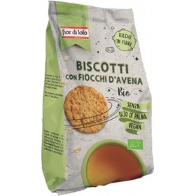 Fior di Loto Biscotti Con fiocchi di Avena Bio 350 g Fior di Loto Biscotti Con fiocchi di Avena Bio 350 g