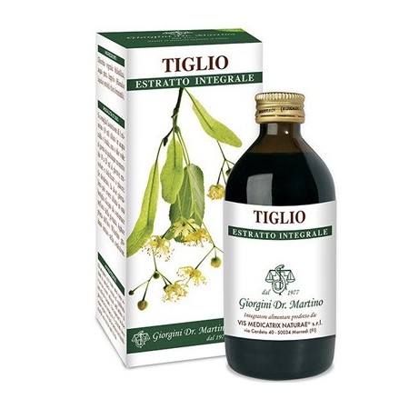 Dr. Giorgini Estratto Integrale di Tiglio Integratore Rilassante 200 ml