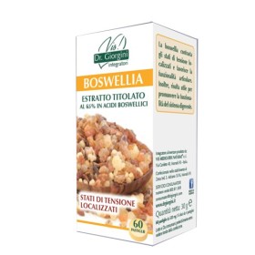 Dr. Giorgini Boswellia Estratto Titolato Integratore Pastiglie Dr. Giorgini Boswellia Estratto Titolato Integratore Pastiglie