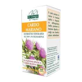 Dr. Giorgini Cardo Mariano Estratto Titolato Integratore Fegato 60 Pastiglie Dr. Giorgini Cardo Mariano Estratto Titolato Integratore Fegato 60 Pastiglie