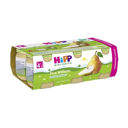 Hipp Biologico Omogeneizzato Pera Wiallms  2x80g