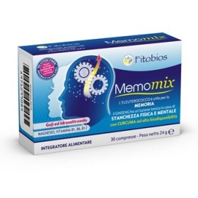 Memo Mix Integratore Stanchezza Fisica Mentale 30 Compresse Memo Mix Integratore Stanchezza Fisica Mentale 30 Compresse