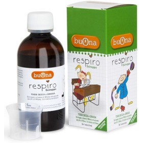 Buona Respiro Sciroppo Per Tosse Secca E Grassa Bambini 140 ml Buona Respiro Sciroppo Per Tosse Secca E Grassa Bambini 140 ml