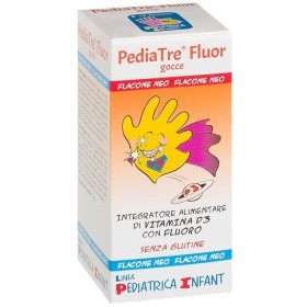 Pediatre Fluor Gocce Integratore 7 ml Pediatre Fluor Gocce Integratore 7 ml