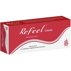 Refeel Crema Lubrificante Vaginale Tubo 30 ml   6 Cannule Refeel Crema Lubrificante Vaginale Tubo 30 ml   6 Cannule