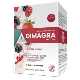 Dimagra Protein Red Fruit Integratore Dimagrante 10 Bustine Dimagra Protein Red Fruit Integratore Dimagrante 10 Bustine