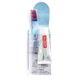 Tau-Marin Kit Spazzolino Duro e Dentifricio gel Rinfrescate alle Erbe 20 ml Tau-Marin Kit Spazzolino Duro e Dentifricio gel Rinfrescate alle Erbe 20 ml