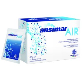 Ansimar Air Integratore Benessere Respiratorio 14 Bustine Ansimar Air Integratore Benessere Respiratorio 14 Bustine