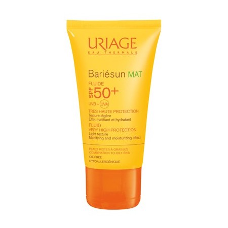 Uriage Bariésun Mat Fluido SPF 50  Protezione Viso 50 ml