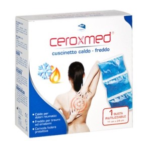 Ceroxmed Cuscinetto Caldo Freddo 11x24 cm Riutilizzabile Ceroxmed Cuscinetto Caldo Freddo 11x24 cm Riutilizzabile