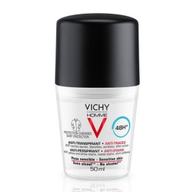 Vichy Homme Deodorante Anti-Traspirante Anti-Macchie 48h Pelle Sensibile 50 ml Vichy Homme Deodorante Anti-Traspirante Anti-Macchie 48h Pelle Sensibile 50 ml
