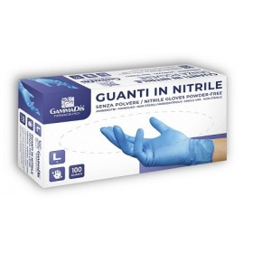 GUANTI NITRILE S/POLV S 100PZ GUANTI NITRILE S/POLV S 100PZ