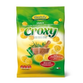 Farabella Senza Glutine Croxy Snack Salati Erbe Provenzali 50 g Farabella Senza Glutine Croxy Snack Salati Erbe Provenzali 50 g