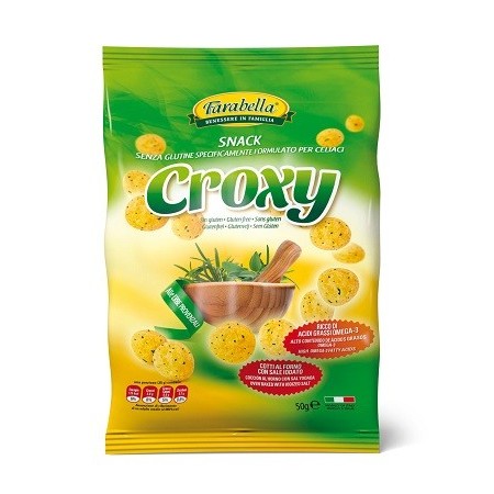 Farabella Senza Glutine Croxy Snack Salati Erbe Provenzali 50 g