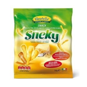 Farabella Senza Glutine Sneky Formaggio 50 g Farabella Senza Glutine Sneky Formaggio 50 g