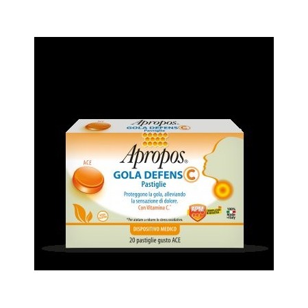 Apropos Gola Defens C Gusto Ace 20 Pastiglie