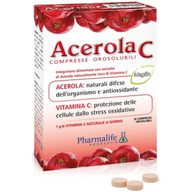 ACEROLA C 30CPR OROSOLUBILI ACEROLA C 30CPR OROSOLUBILI