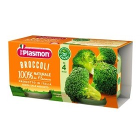 Plasmon Omogeneizzato Ai Broccoli 2x80 g  6m Plasmon Omogeneizzato Ai Broccoli 2x80 g  6m
