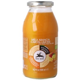 Alce Nero Succo di Mela Arancia Carota e Limone Bio 500 ml Alce Nero Succo di Mela Arancia Carota e Limone Bio 500 ml