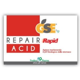 GSE Repair Rapid Acid Contro Iperacidità e Bruciore di Stomaco 36 Compresse GSE Repair Rapid Acid Contro Iperacidità e Bruciore di Stomaco 36 Compresse