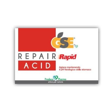 GSE Repair Rapid Acid Contro Iperacidità e Bruciore di Stomaco 36 Compresse
