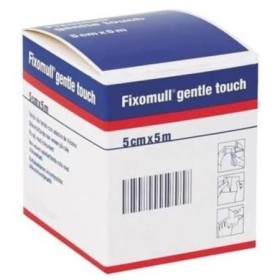 Fixomull Gentle Touch Benda di Fissaggio Ritagliabile 5cm x 5m Fixomull Gentle Touch Benda di Fissaggio Ritagliabile 5cm x 5m