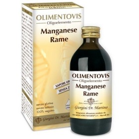 Dr. Giorgini Olimentovis Manganese Rame Oligominerali 200 ml Dr. Giorgini Olimentovis Manganese Rame Oligominerali 200 ml
