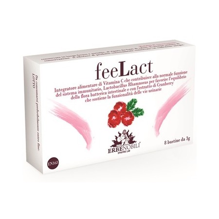 Erbenobili Feelact Integratore Sistema Immunitario 8 Bustine 3 g