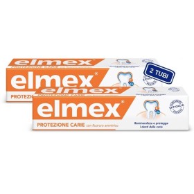 Elmex Protezione Carie Dentifricio 2x75 ml Elmex Protezione Carie Dentifricio 2x75 ml