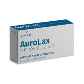 Aurolax Supposte Adulti 2500 mg Con Glicerolo 18 Supposte Aurolax Supposte Adulti 2500 mg Con Glicerolo 18 Supposte
