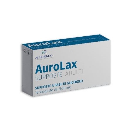 AUROLAX SUPPOSTE 2500MG 18SUPP