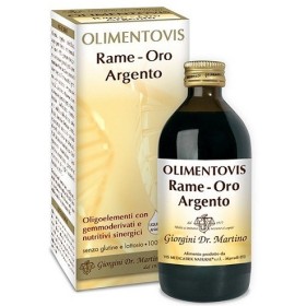 Dr. Giorgini Olimentovis Rame Oro Argento Liquido Analcoolico 200 ml Dr. Giorgini Olimentovis Rame Oro Argento Liquido Analcoolico 200 ml