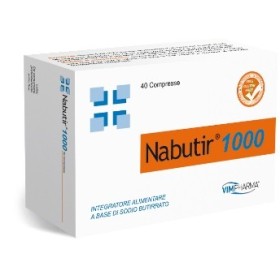 Nabutir 1000 Integratore per Stitichezza e Transito Intestinale 40 Compresse Nabutir 1000 Integratore per Stitichezza e Transito Intestinale 40 Compresse