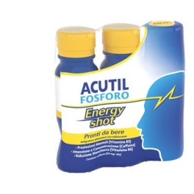 Acutil Fosforo Energy Shot Integratore Energetico 3x60 ml Acutil Fosforo Energy Shot Integratore Energetico 3x60 ml