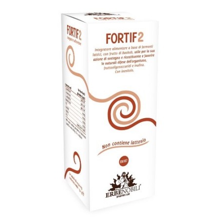 Erbenobili Fortif 2 Integratore A Base Di Fermenti Lattici 30 Capsule