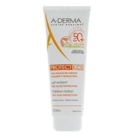 A-Derma Protect Kids Latte Solare Bambino SPF 50  Protezione Molto Alta 250 ml A-Derma Protect Kids Latte Solare Bambino SPF 50  Protezione Molto Alta 250 ml