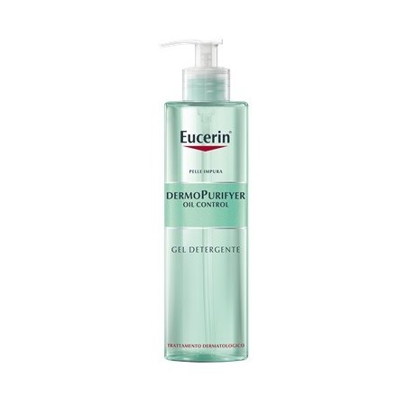 Eucerin DermoPurifyer Oil Control Gel Detergente Viso 400 ml