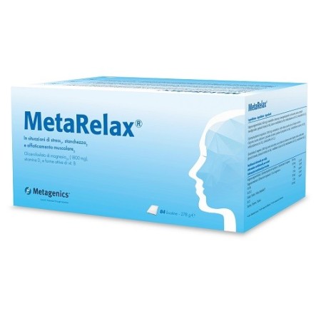 Metarelax Integratore Stanchezza e Affaticamento 84 Bustine