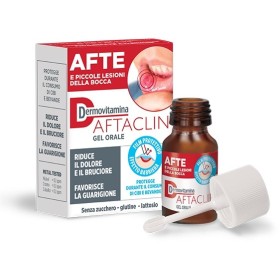 Dermovitamina Aftaclin Gel Orale Antiafte 7 ml Dermovitamina Aftaclin Gel Orale Antiafte 7 ml