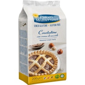 Piaceri Mediterranei Crostatine alla Nocciola Senza Glutine 4x50 g Piaceri Mediterranei Crostatine alla Nocciola Senza Glutine 4x50 g