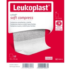 Cutisoft Compresse Sterili di Garza Idrofila TNT 7,5x7,5cm 12 Pezzi Cutisoft Compresse Sterili di Garza Idrofila TNT 7,5x7,5cm 12 Pezzi