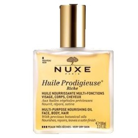 Nuxe Huile Prodigieuse Ricco Olio Secco Viso Corpo Capelli Spray 100 ml Nuxe Huile Prodigieuse Ricco Olio Secco Viso Corpo Capelli Spray 100 ml