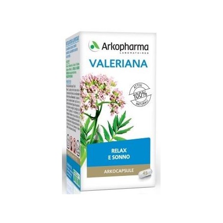 Arkocapsule Valeriana Integratore Sonno e Relax 45 Capsule