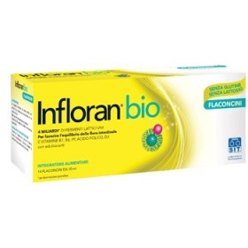 Infloran Bio Adulti Integratore Di Fermenti Lattici Vivi 14 Flaconcini Infloran Bio Adulti Integratore Di Fermenti Lattici Vivi 14 Flaconcini