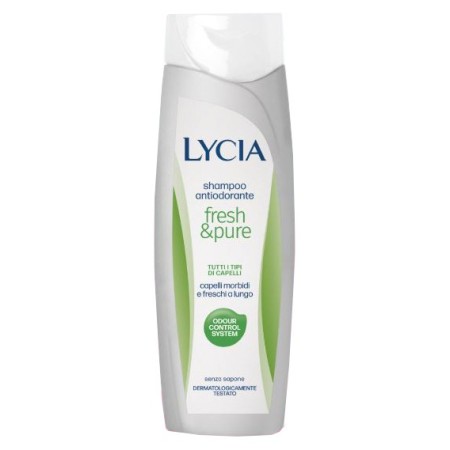 Lycia Shampoo Antiodorante Capelli Morbidi e Freschi 300 ml