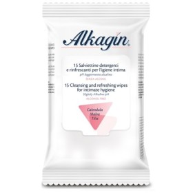 Alkagin Salviettine Detergenti Igiene Intima 15 Pezzi Alkagin Salviettine Detergenti Igiene Intima 15 Pezzi