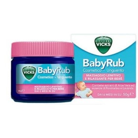 Vicks Babyrub Unguento Lenitivo Per Bambini 50 g Vicks Babyrub Unguento Lenitivo Per Bambini 50 g