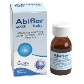 Abiflor Baby Gocce Integratore Fermenti Lattici Probiotici 5 Abiflor Baby Gocce Integratore Fermenti Lattici Probiotici 5