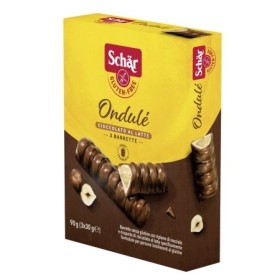 Schar Ondulé Barrette Al Cioccolato Senza Glutine 90 g Schar Ondulé Barrette Al Cioccolato Senza Glutine 90 g